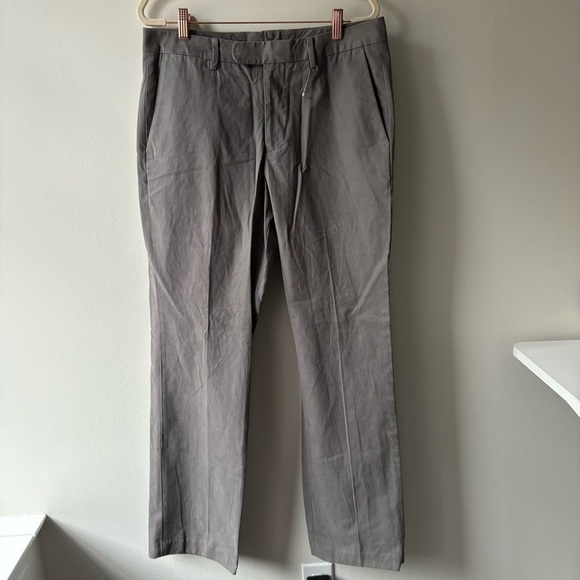 Bonobos Smoked Pear Gray Straight leg Chinos Sz 32/32 - Picture 1 of 6